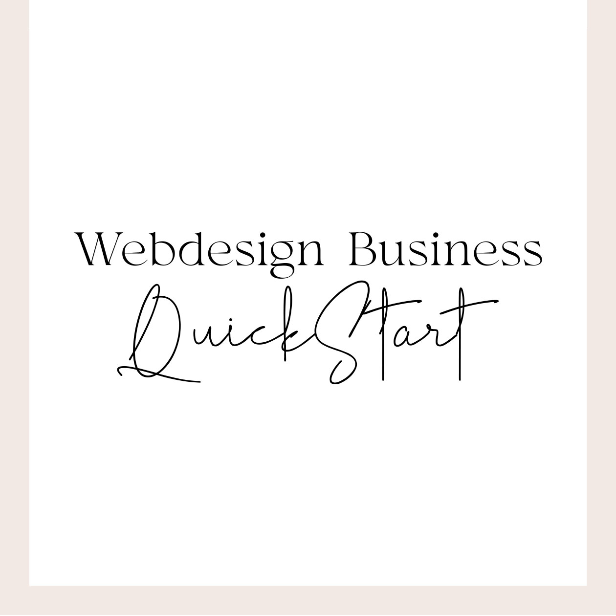 Webdesign Business Quickstart 2.0