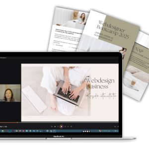 webdesigner bootcamp füzet mockup